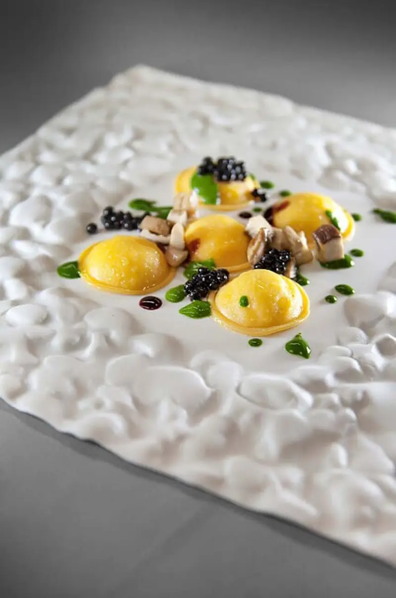 Samisura piatto Mat 23 x 23 cm Bianco miniatura 3