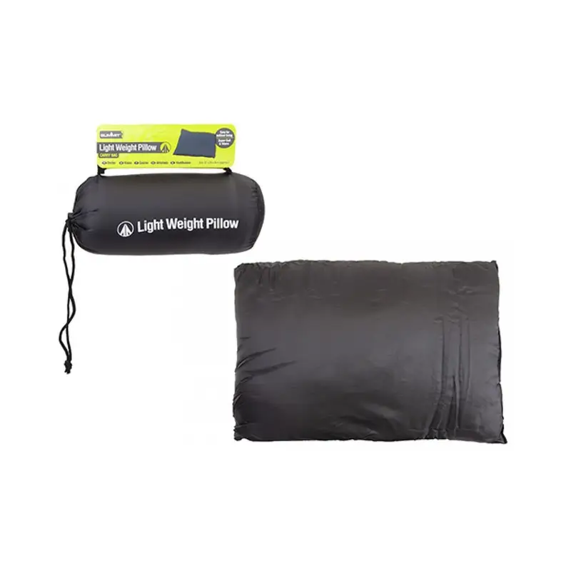 Cuscino Da Campeggio Summit Light Weight Nero TU