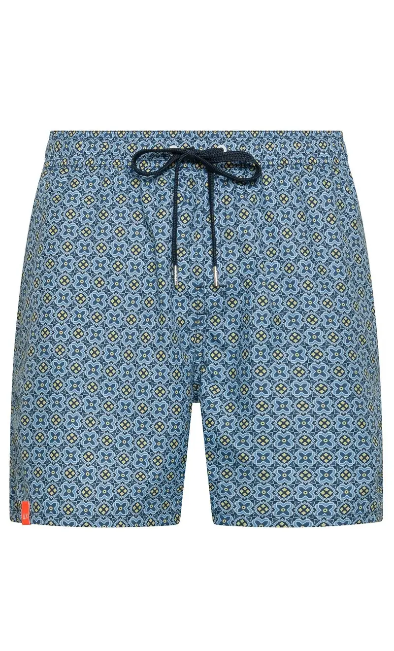 Costume sun 68 turchese a fantasia, colore turchese