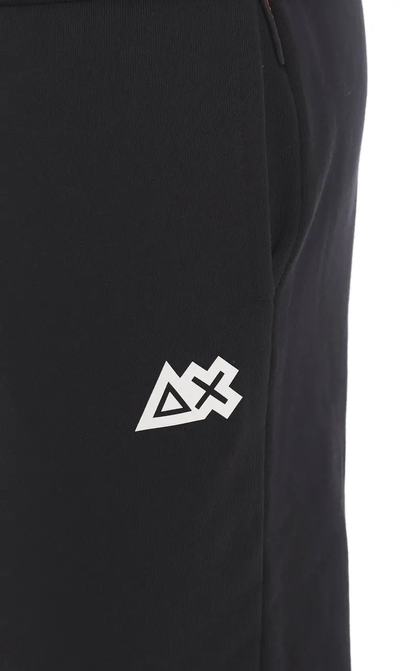 Pantalone in felpa sun 68 sport, colore nero miniatura 2