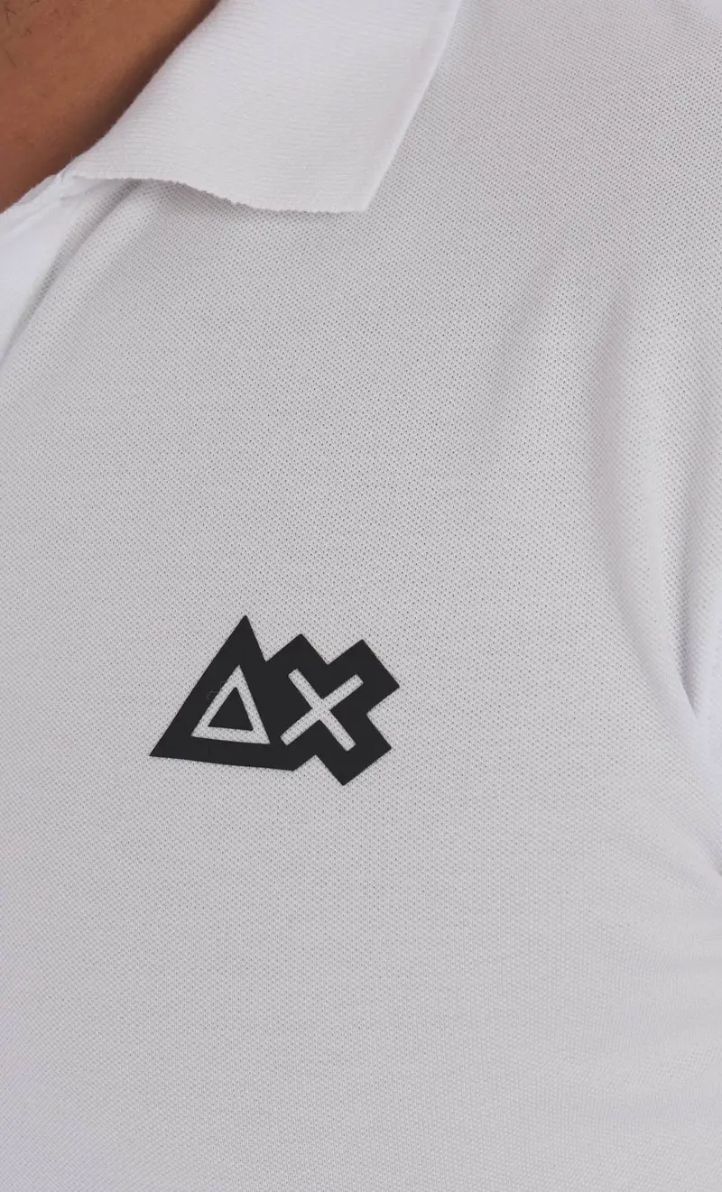 Polo sun 68 sport manica lunga, colore bianco miniatura 2