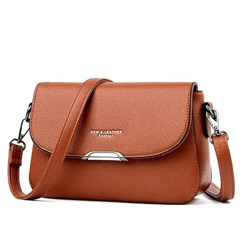 Sun Awesome Borsa a tracolla Donna Marrone 2862127 miniatura 2