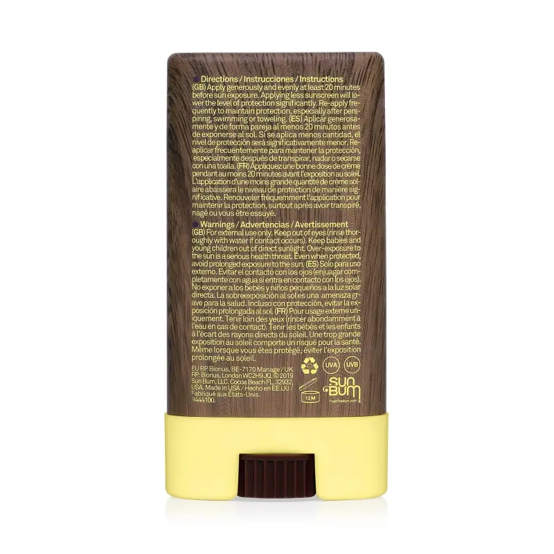 Sun Care SPF30 Sunscreen Face Stick - Protezione solare viso, Solari alta protezione miniatura 2