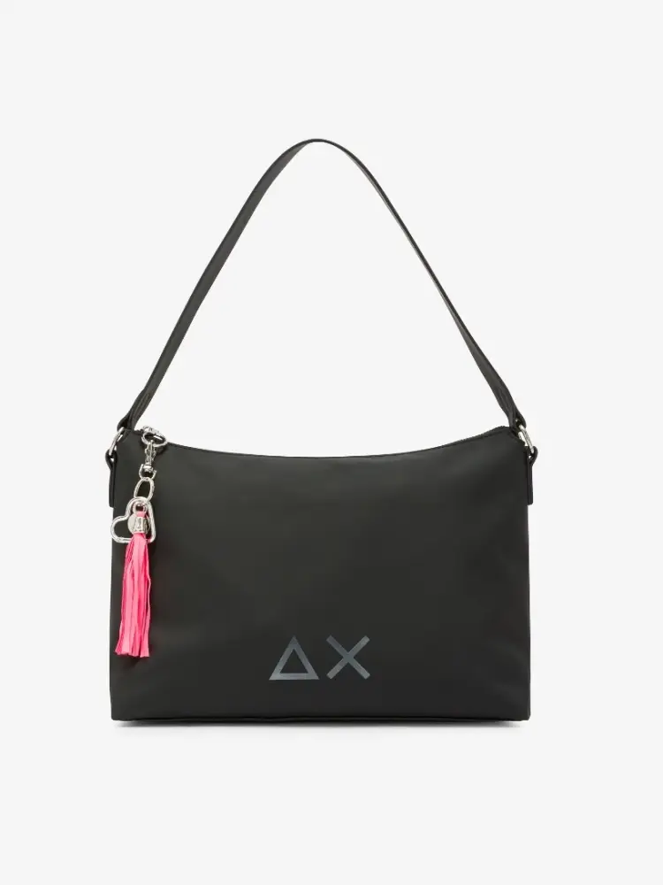 borsa bowling in nylon nero