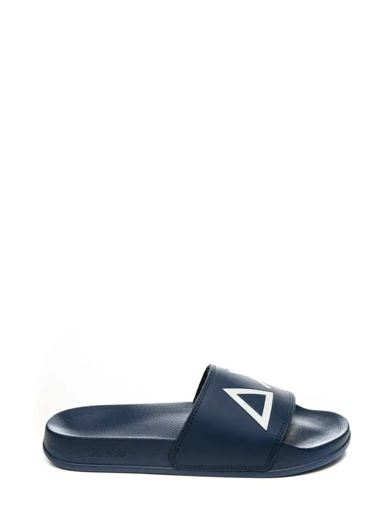 ciabatte blu navy uomo maxi logo miniatura 2