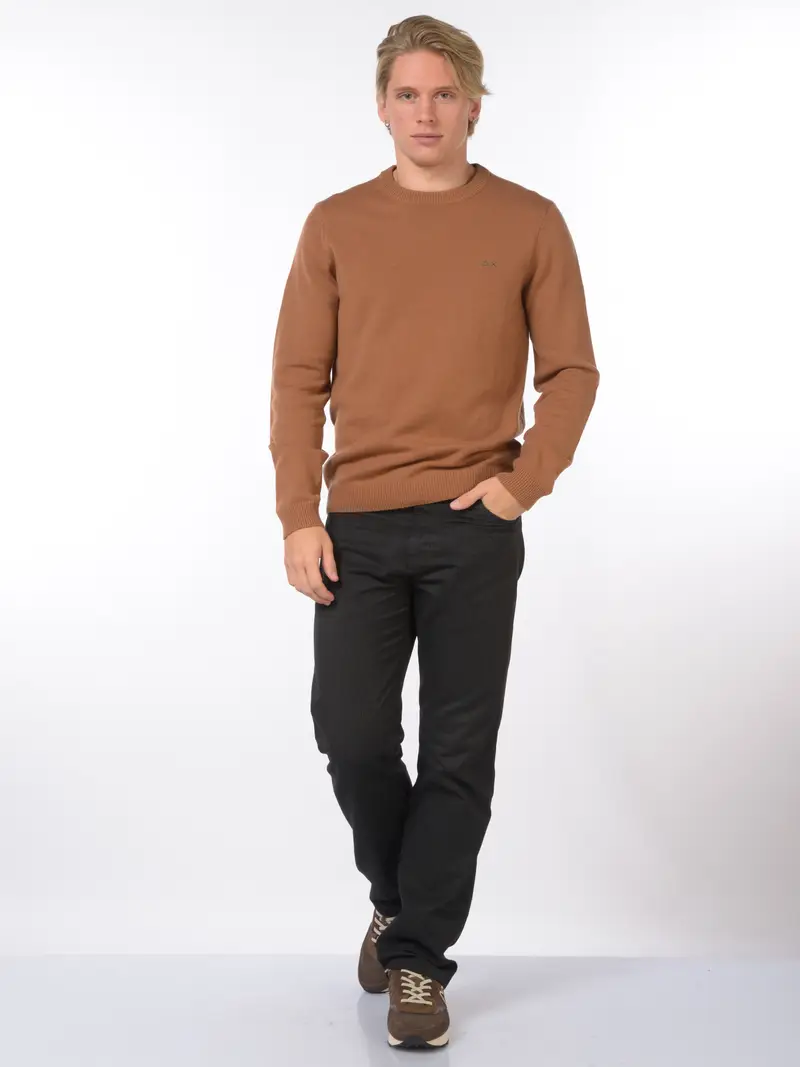 maglia da uomo Sun68 girocollo con logo RAME miniatura 2