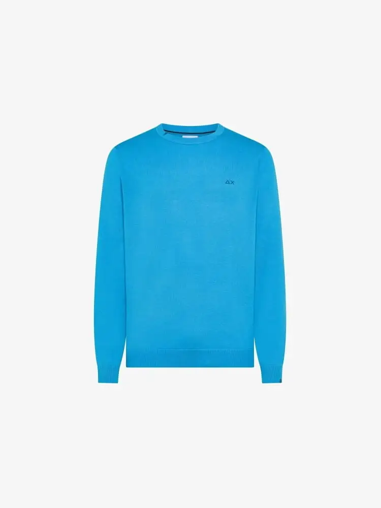 maglia turchese uomo mini logo