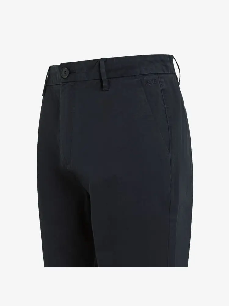 pantalone blu navy uomo mini logo miniatura 2