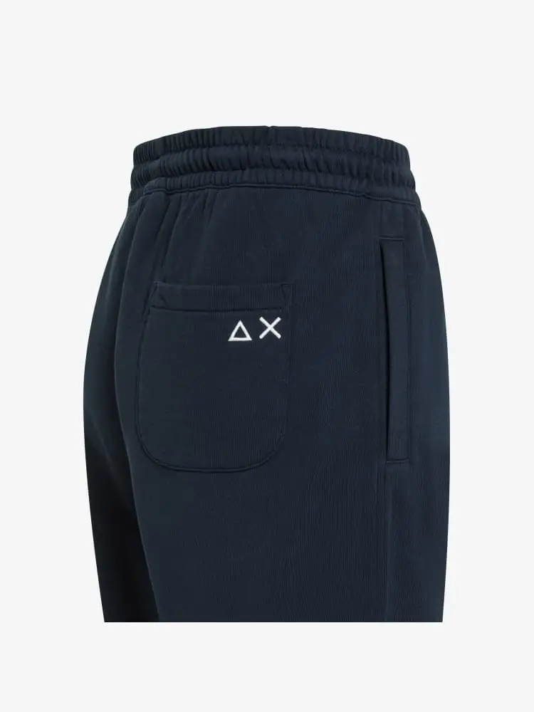 pantalone tuta blu navy uomo mini logo miniatura 2