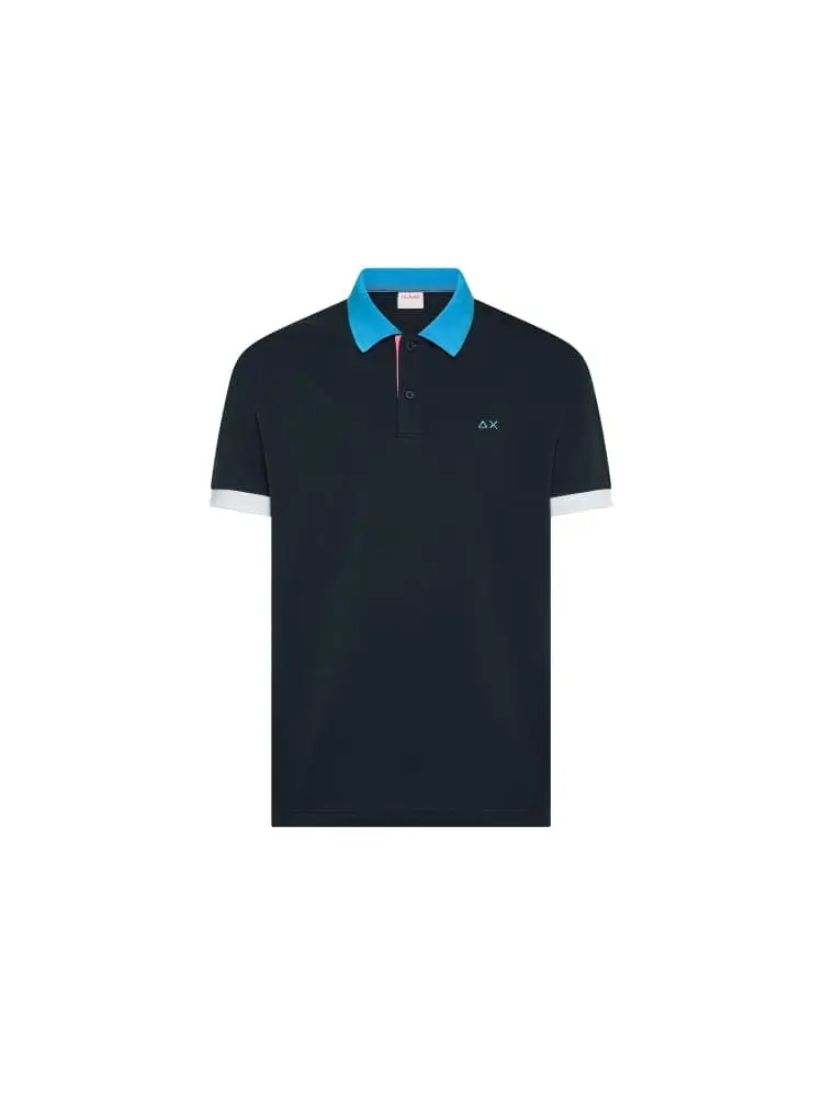 SUN68 Polo Blu 4370649