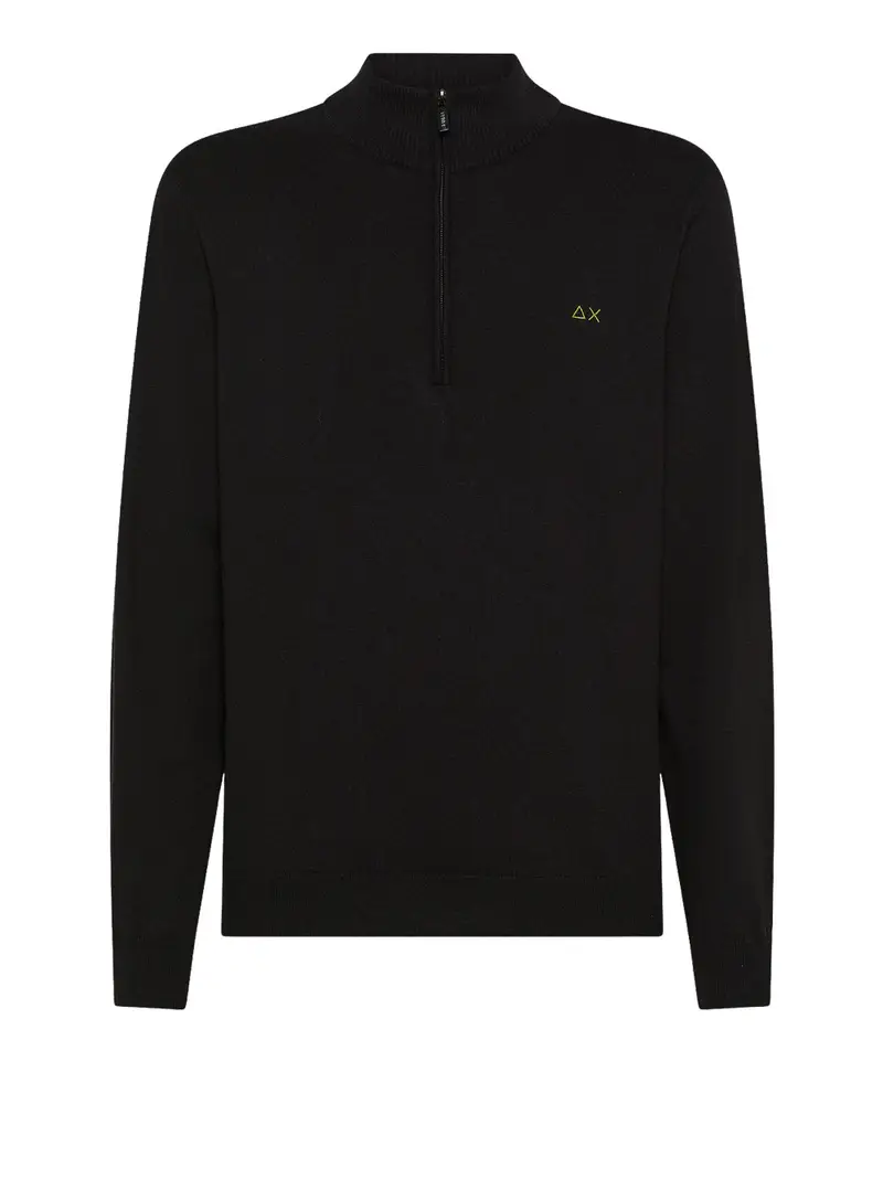 pullover sun68 da uomo - nero