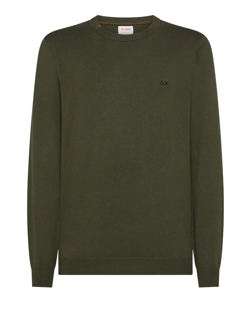 pullover sun68 da uomo - verde