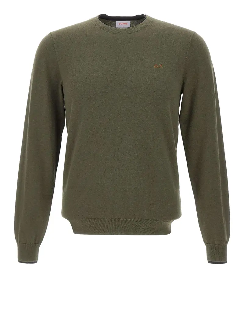 pullover sun68 da uomo - verde