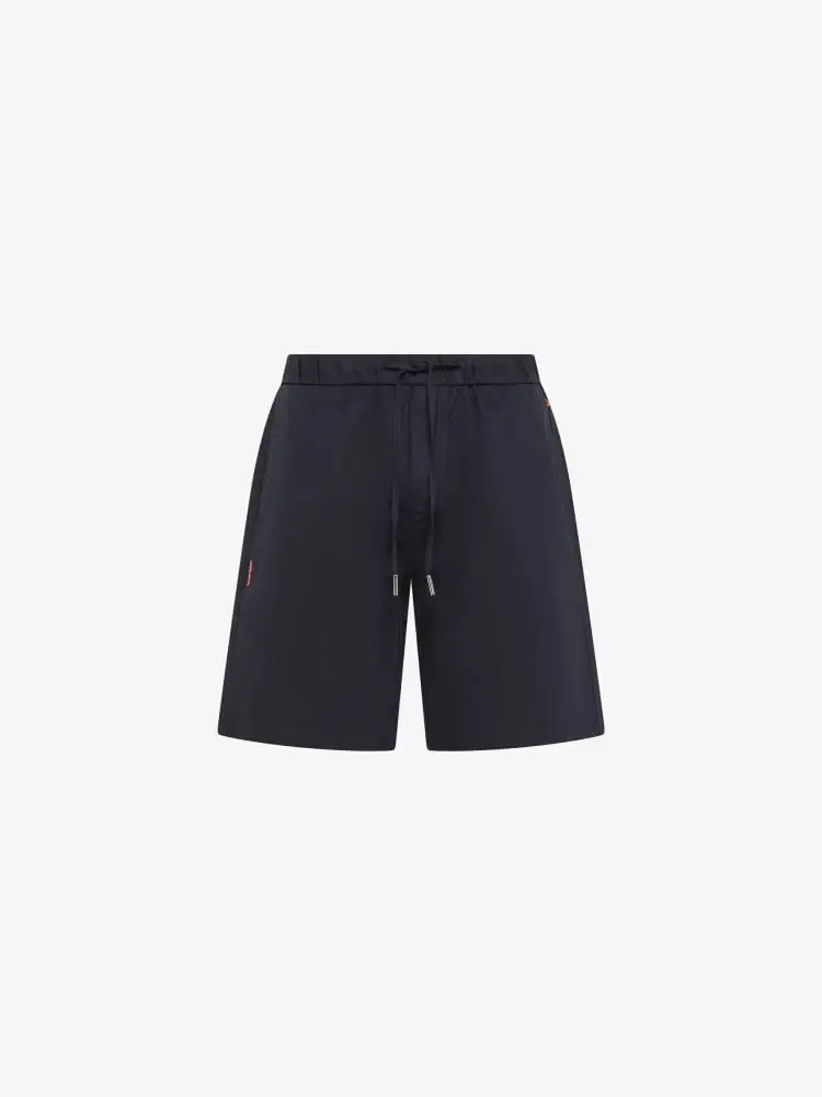 shorts blu navy uomo mini logo