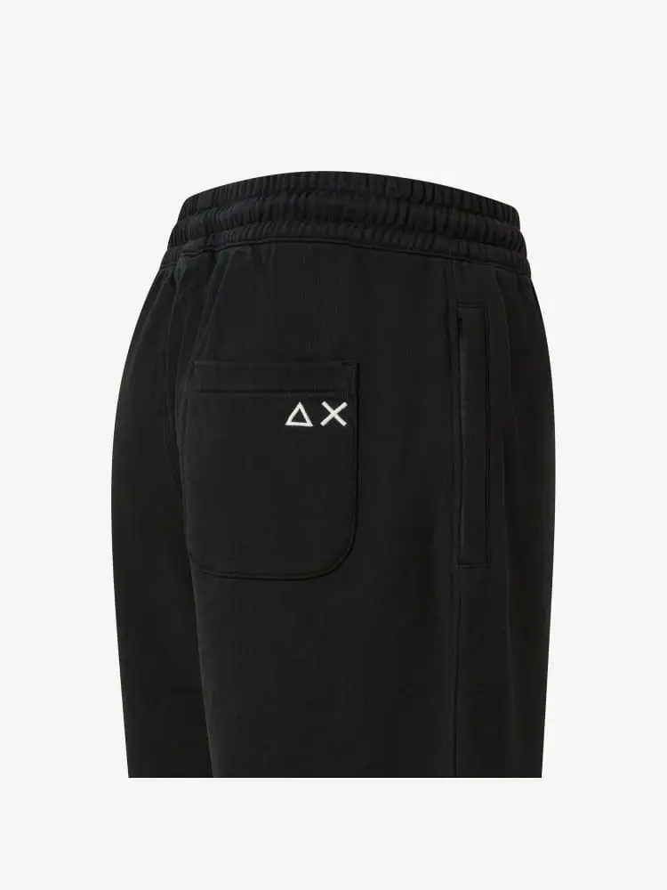 shorts neri uomo mini logo sul retro miniatura 2