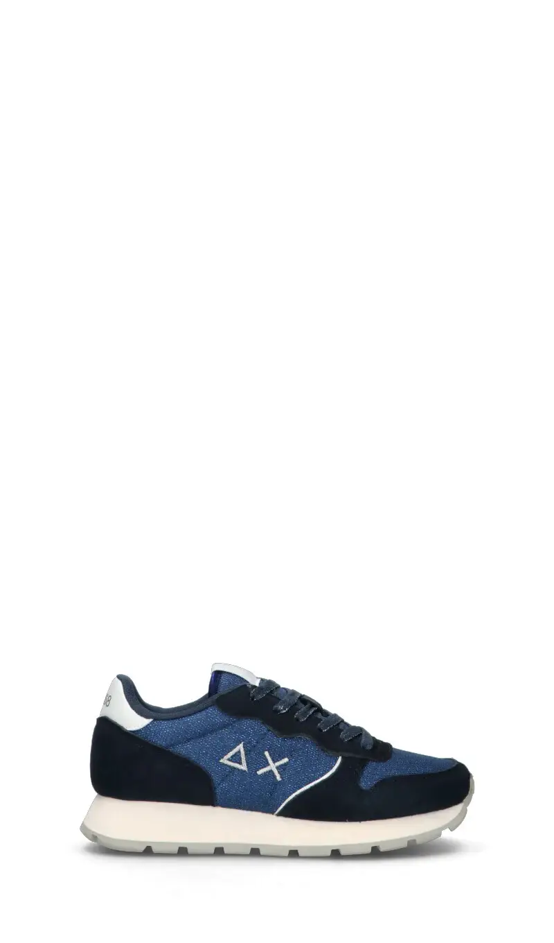 Sneaker donna blu in suede Vario
