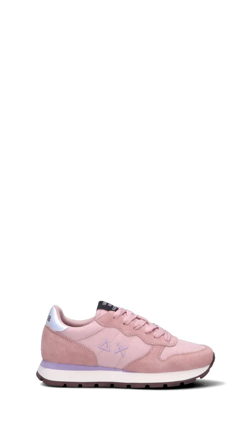 Sneaker donna rosa in suede Vario