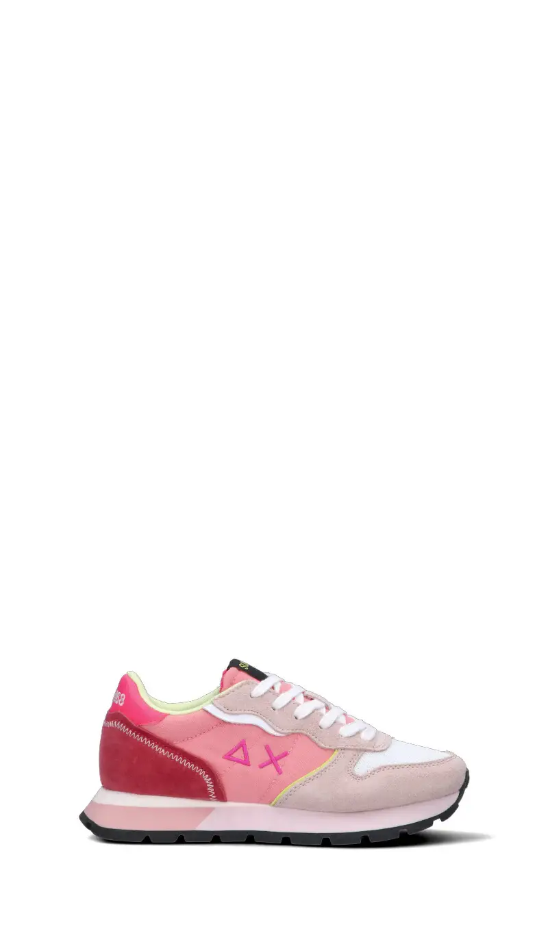 Sneaker donna rosa in suede Vario