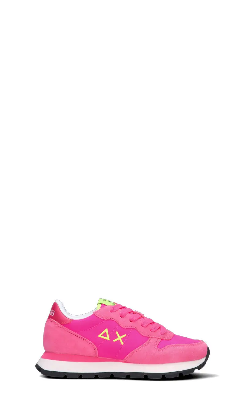 Sneaker donna rosa in suede Vario