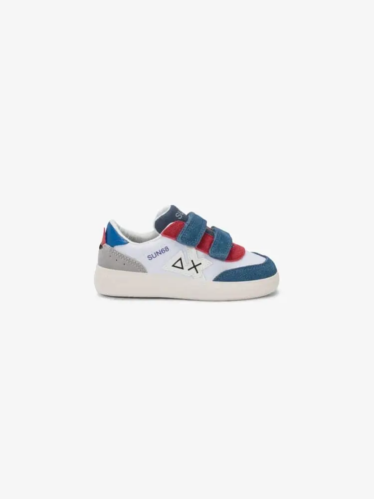 sneakers bianca kids/junior luis multicolor