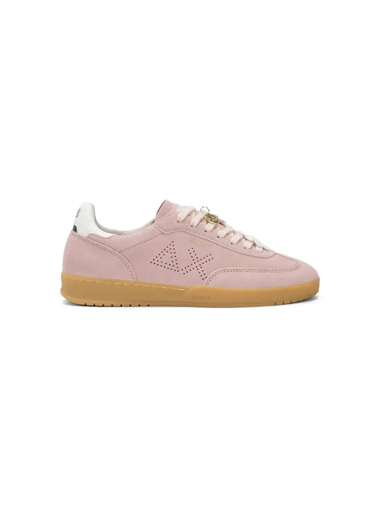 sneakers california sun suede rosa