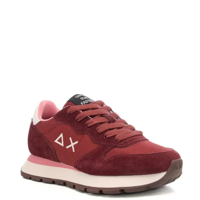 sneakers da donna ally solid con logo sulla parte esterna e sul retro bordeaux miniatura 2