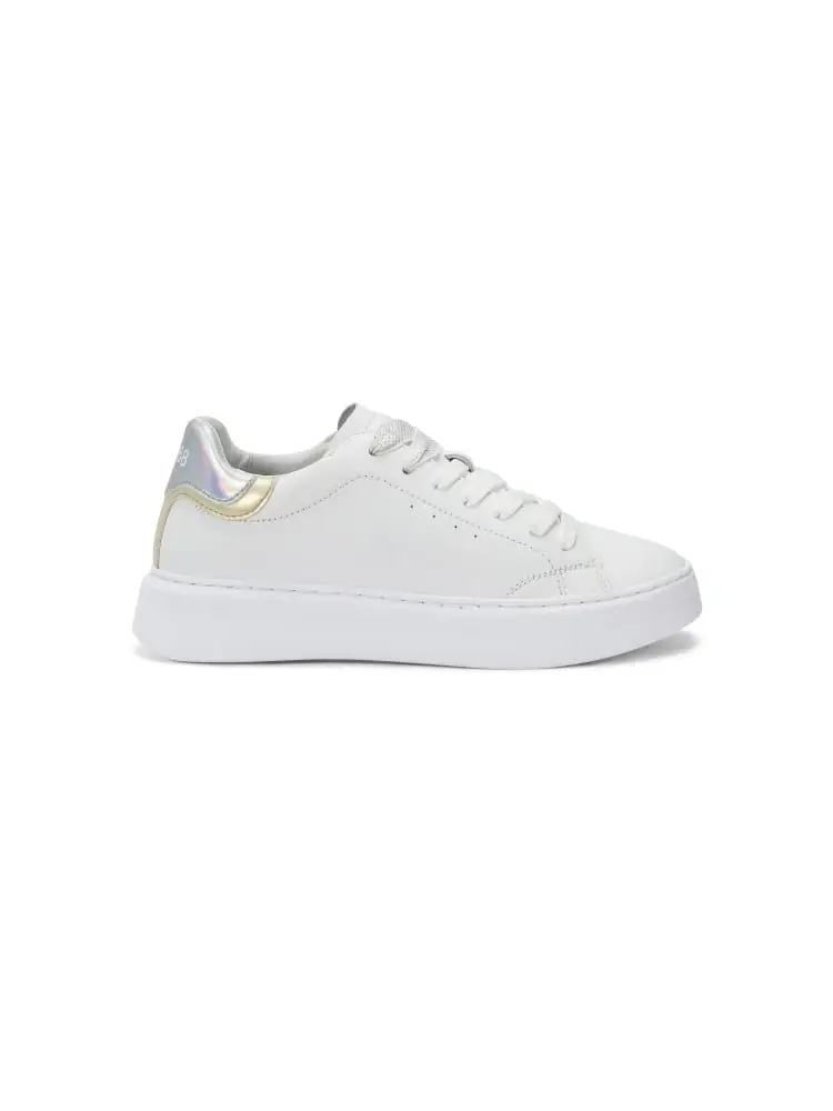 sneakers donna grace leather bianca