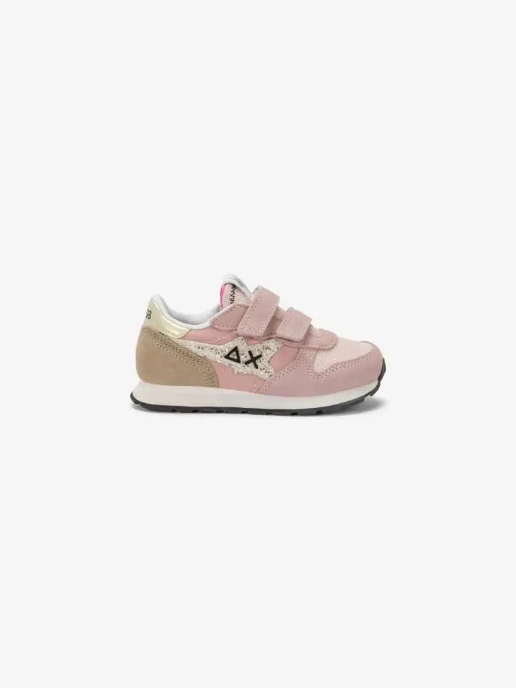 sneakers infant/kids stargirl glitter logo rosa