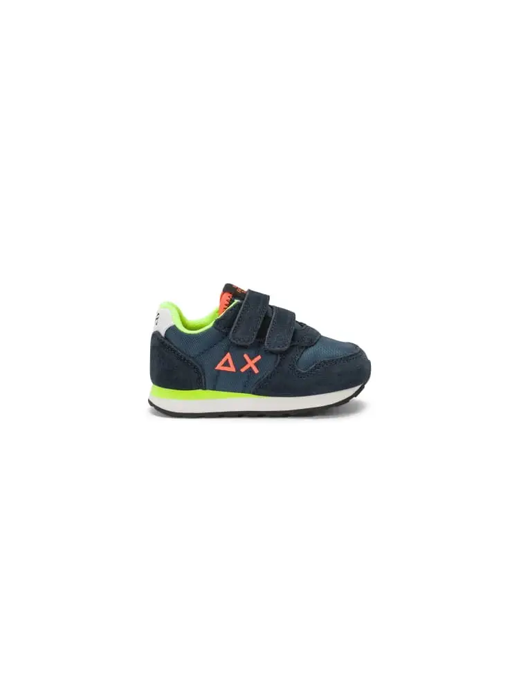 sneakers infant tom fluo blu