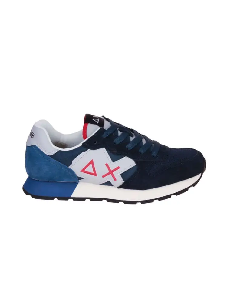 sneakers junior jaki solid blu