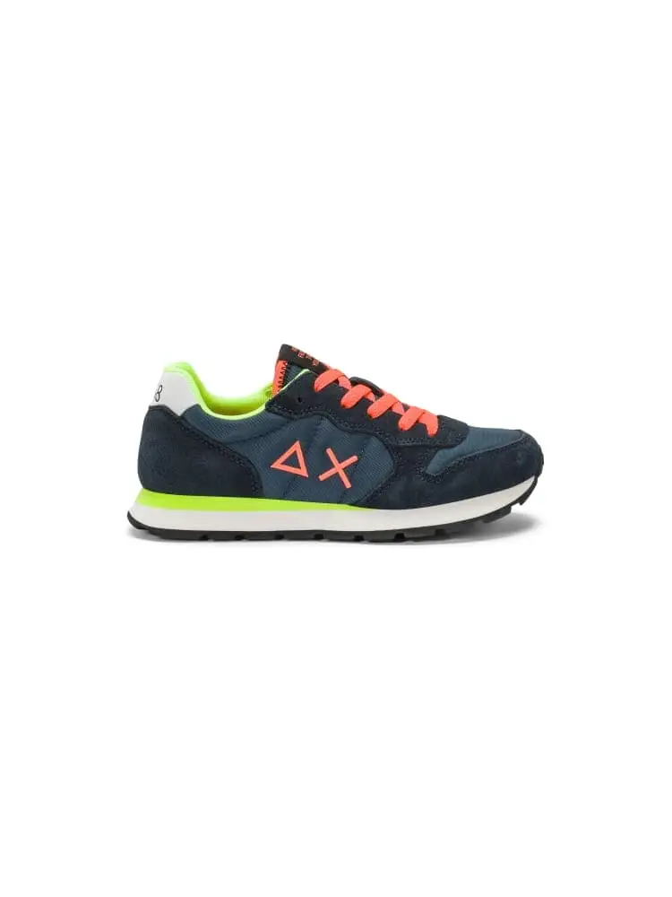 sneakers junior tom fluo blu