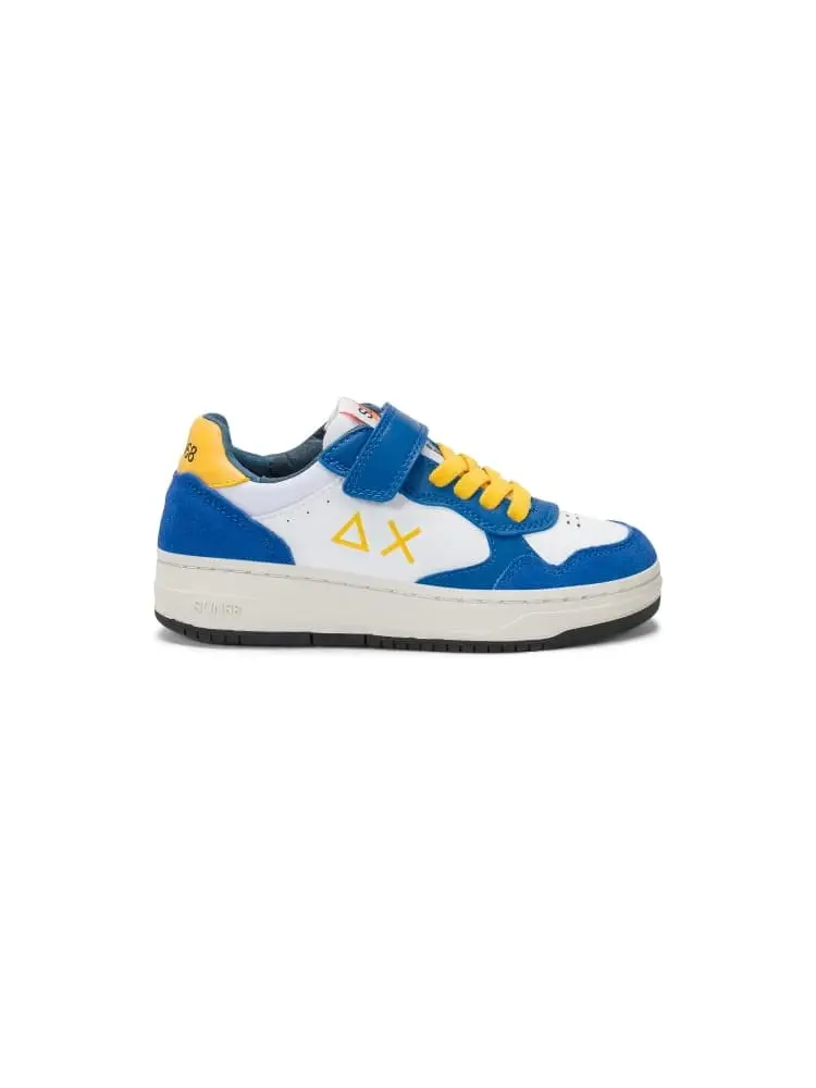 sneakers kids/junior big basket azzurra