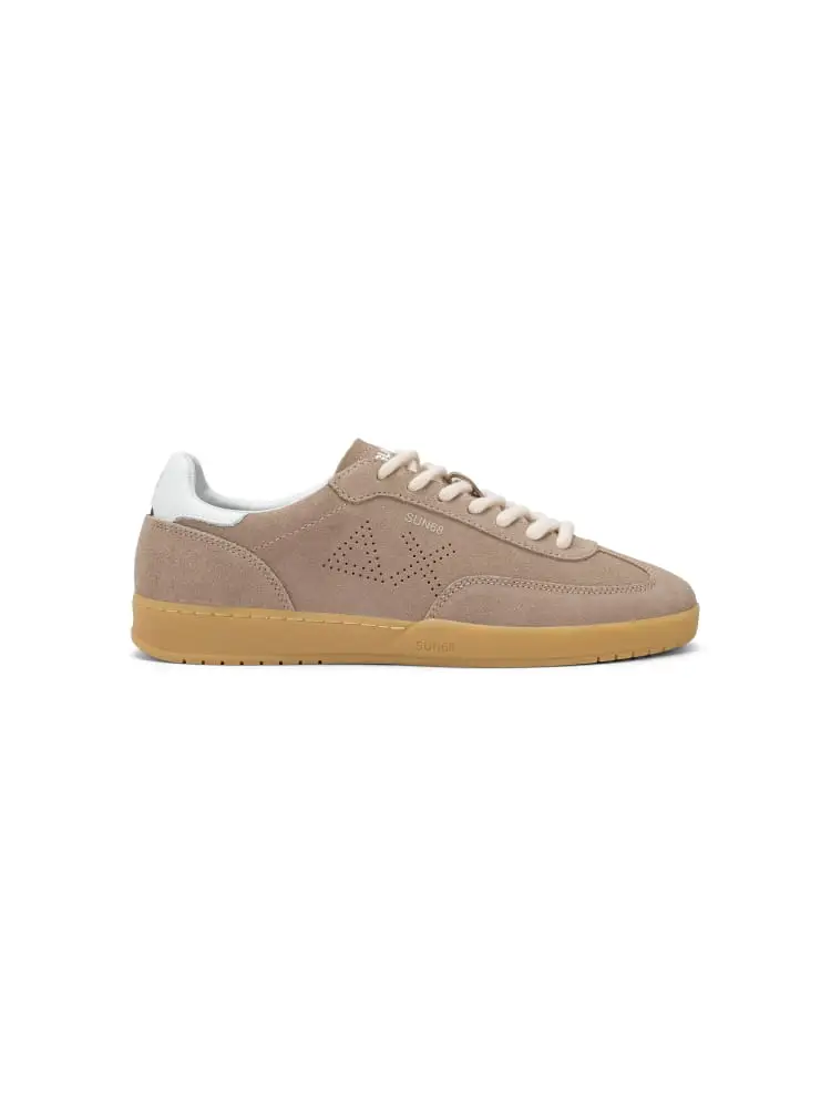 sneakers uomo california sun suede beige