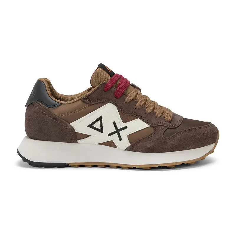 Sun 68 Jaki Bicolor Marrone Bianco - Sneakers Uomo EUR 43