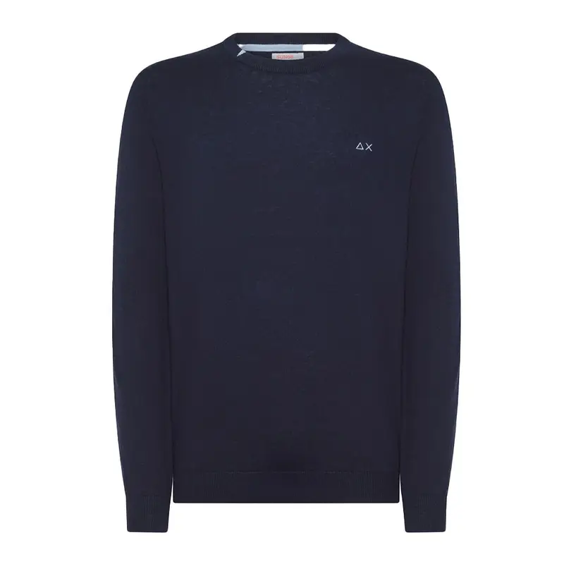 Sun 68 Maglioncino Giro Round Blu Uomo S