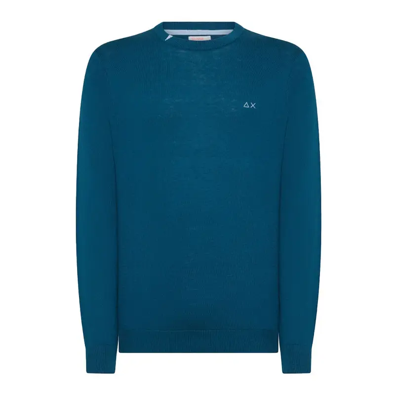 Sun 68 Maglioncino Giro Round Blu Uomo S
