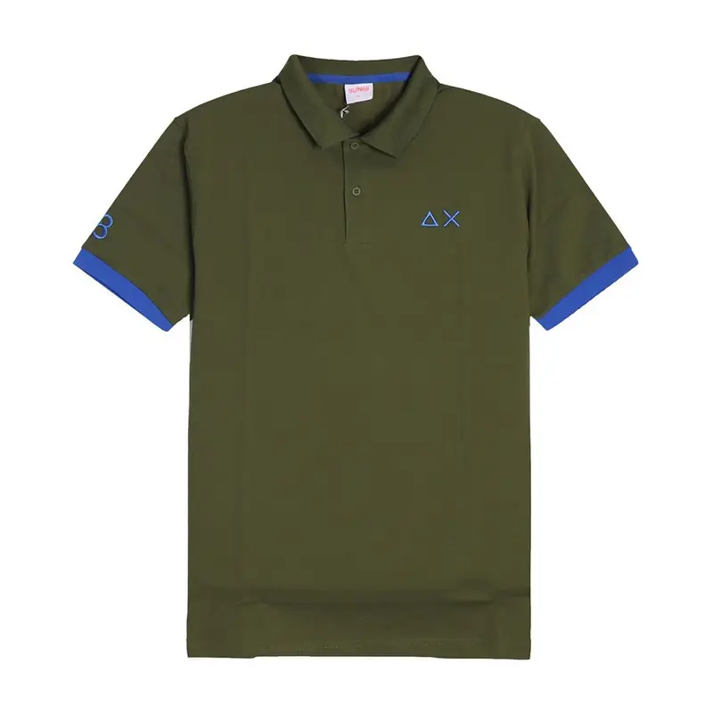 Sun 68 Polo Big Logo Fluo Verde Uomo XL
