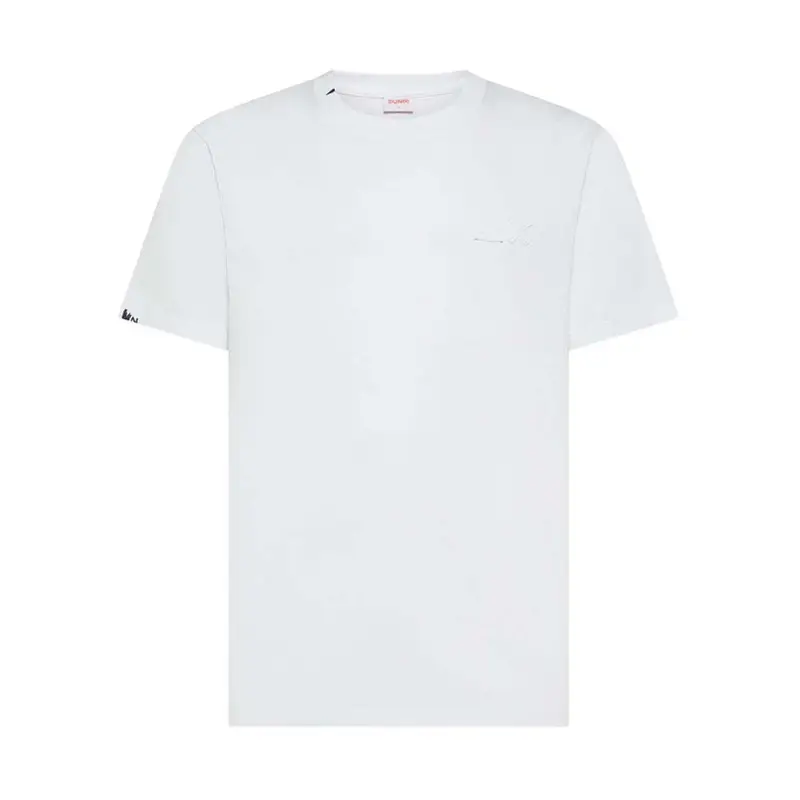 Sun 68 T-Shirt Logo Bianco Uomo M