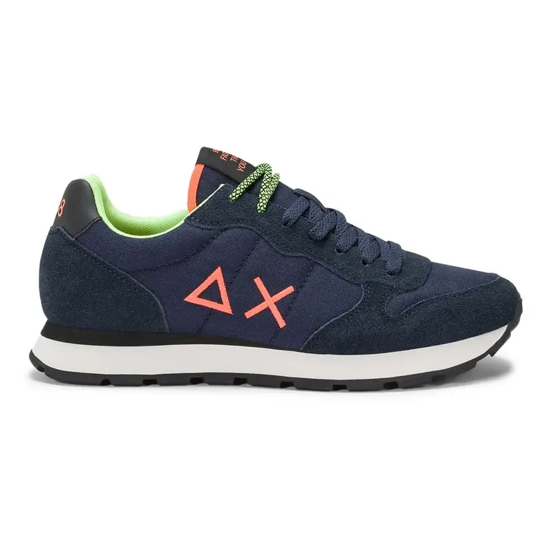 Sun 68 Tom Fluo Blu Navy - Sneakers Uomo EUR 40