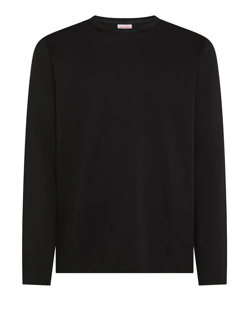 SUN68 T-shirt Uomo Nero 3472261