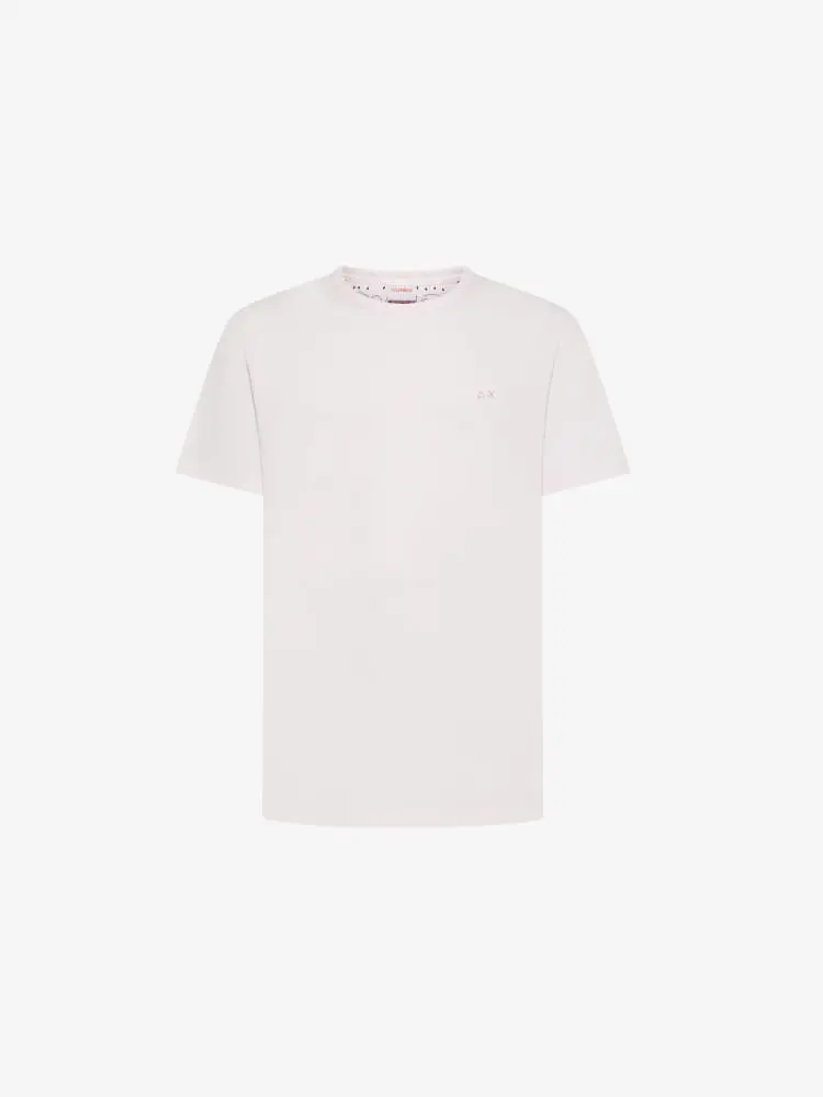 tshirt rosa chiaro uomo mini logo