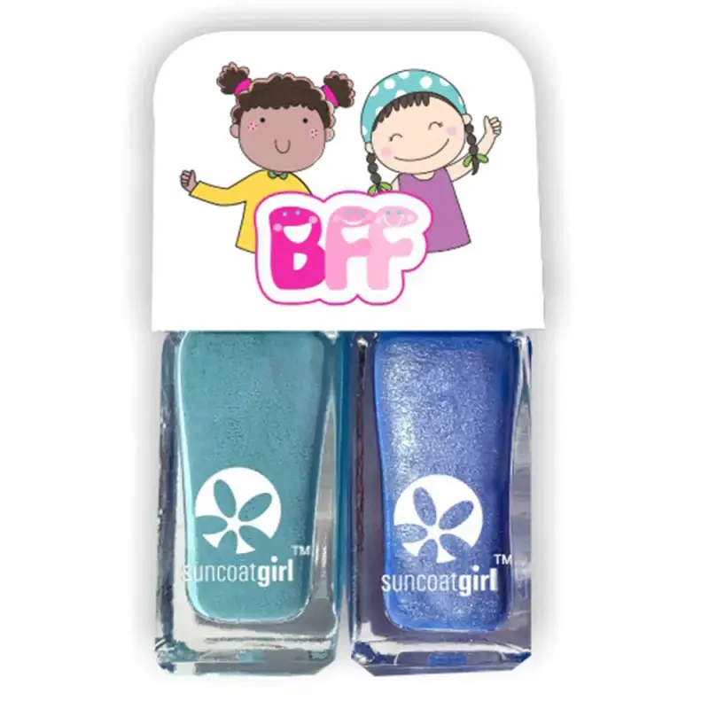 Girl Duo di smalto twinnies blu + turchese 2 x 5 ml