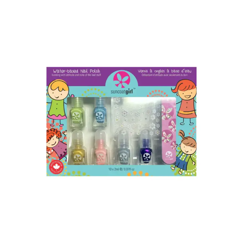 girl Kit Unghie Naturali Mini Mani, Mini Mani Vegan