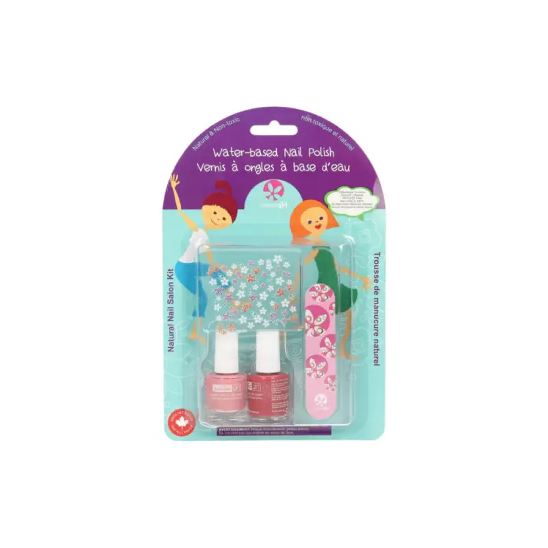 girl Natural unghie Salon Kit Little Valentine
