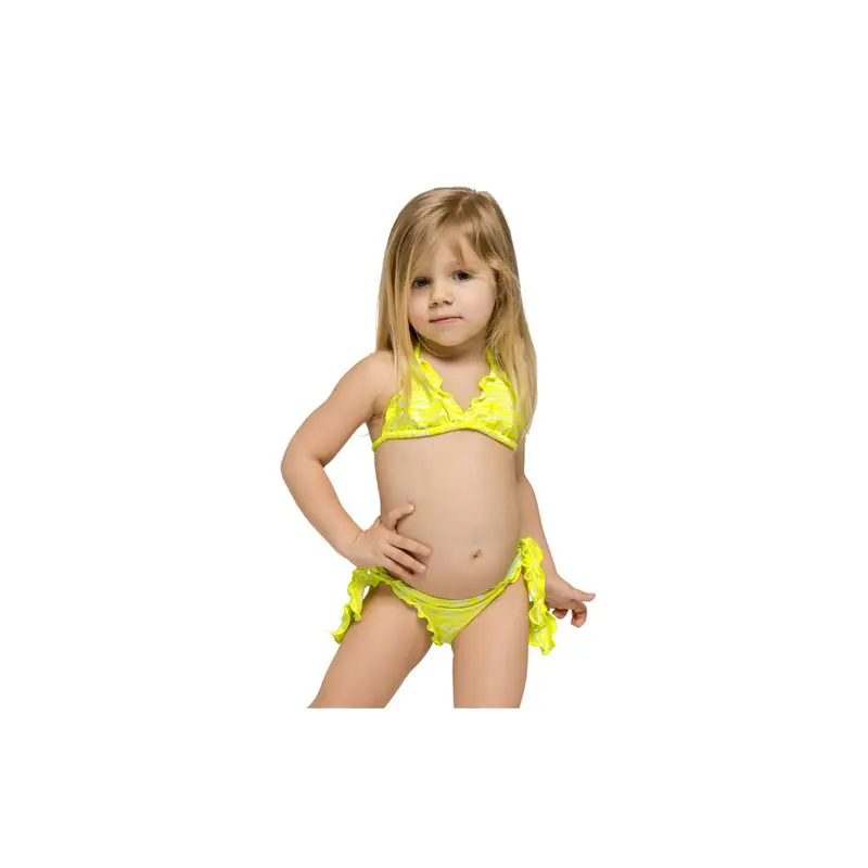 Bikini Tigrato Giallo Bambina 12 Anni
