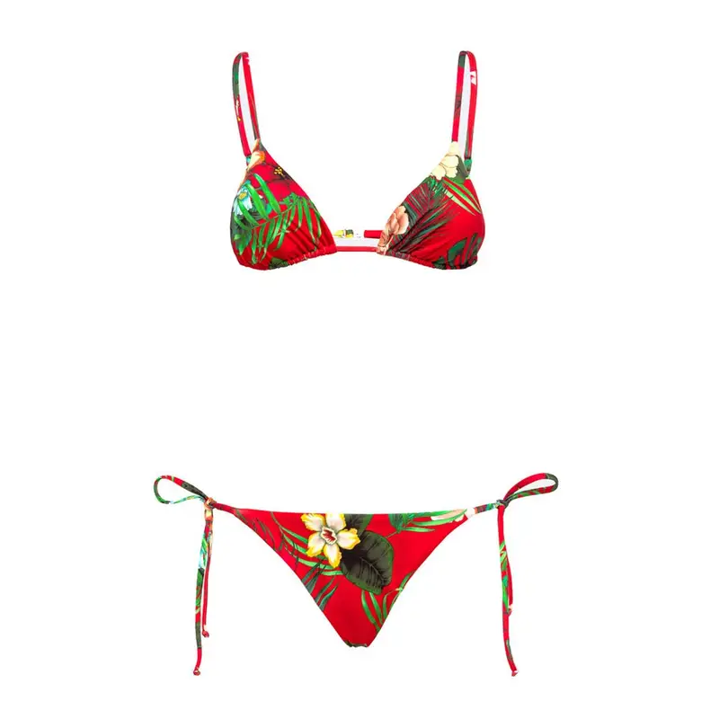 Bikini Triangolo Rosso Donna 40