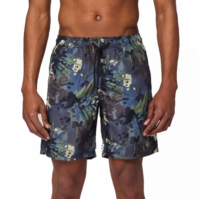 Costume Boxer 18 Camouflage Verde Uomo M