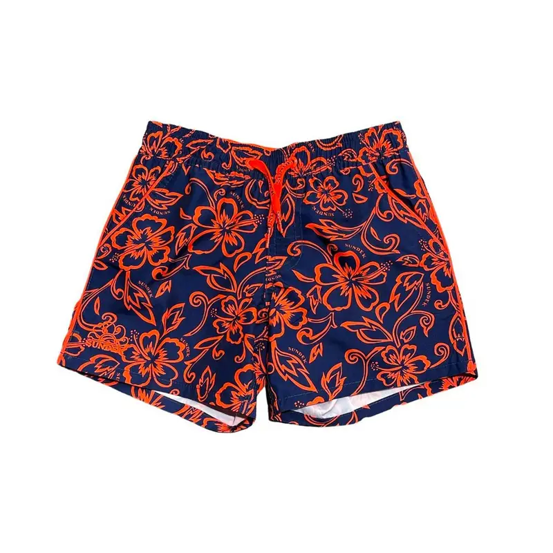 Costume Boxer Ibiscus Blu Bambino 6 Anni