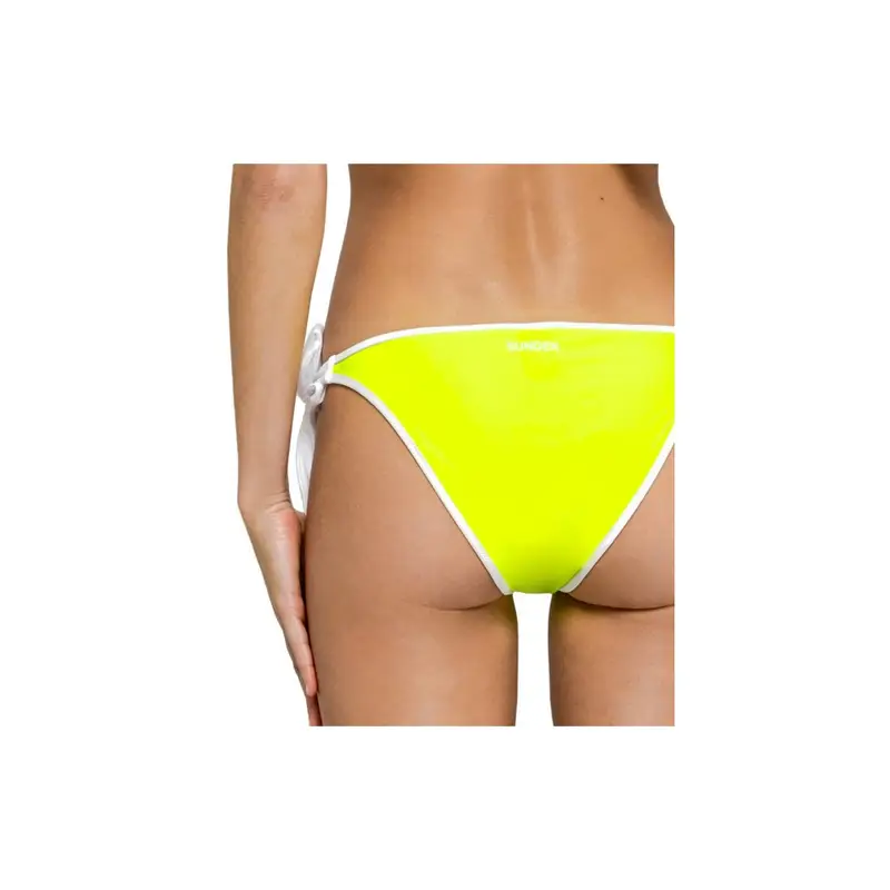 Costume Slip Alto Giallo Fluo Donna 42