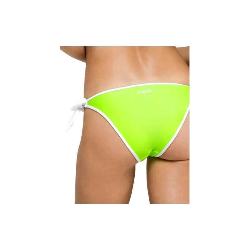 Costume Slip Verde Fluo Donna 40